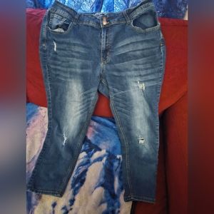 Encore distresses jeans size 20